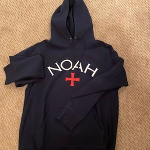 NOAH HOODIE NAVY BLUE